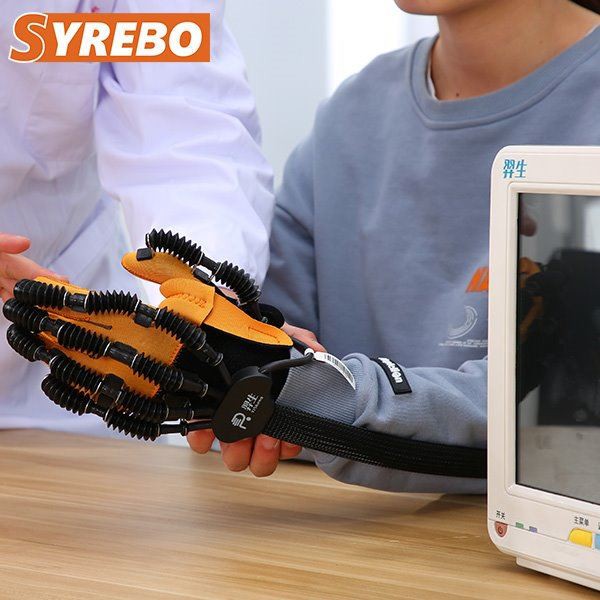 Qo'l reabilitatsiyasi uchun yumshoq robotli qo'lqop