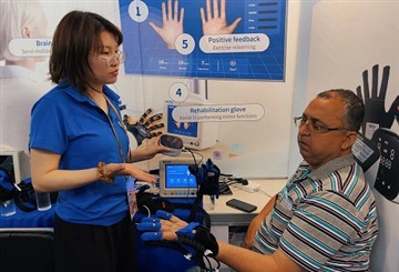 Syrebo® qo'l reabilitatsiya robotlari 133-kanton yarmarkasida porlaydi